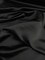 1 Yard Black Matte Satin Fabric Peau de Soie 58/59" Wide 100% Polyester